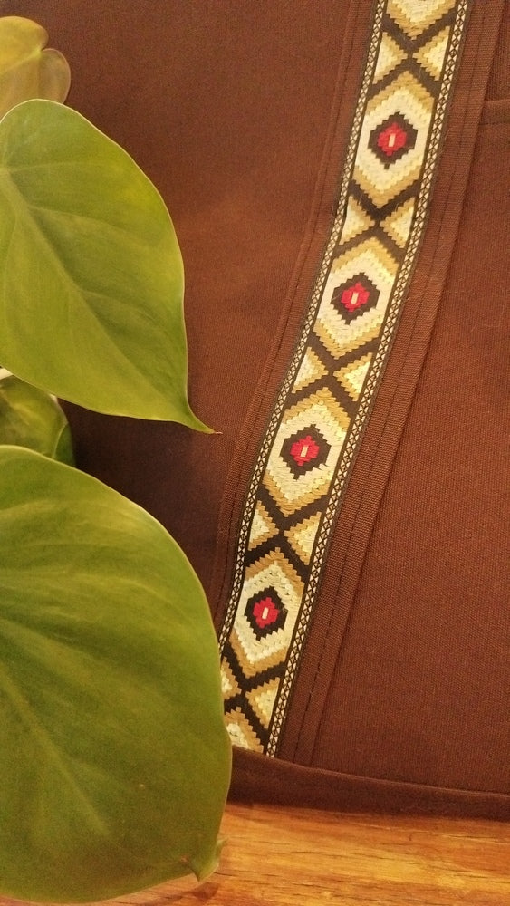 L'ECHAPEE - Sac cabas - Baghu - Sac artisanal belge -  ethnique - recyclé - upcyclé - sans tirette