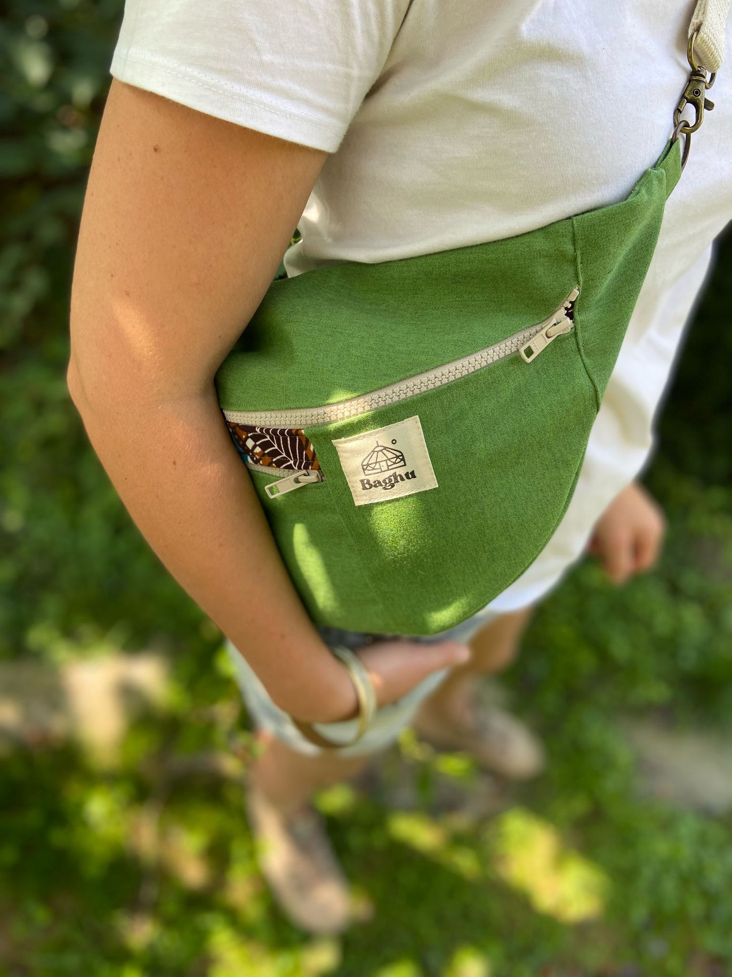 NOMADE - le sac banane XXL - Baghu - Sac artisanal belge Ethnique