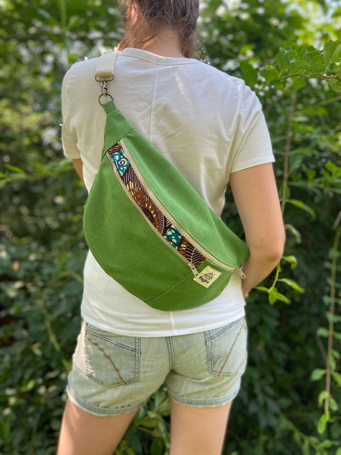 NOMADE - le sac banane XXL - Baghu - Sac artisanal belge Ethnique