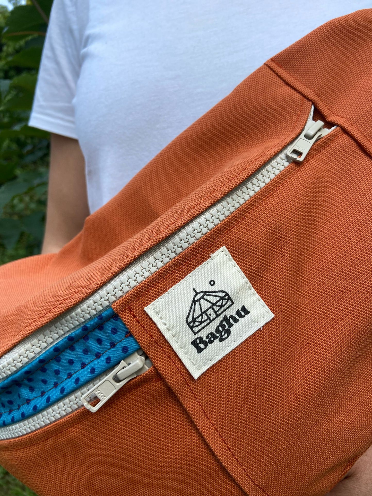 NOMADE - le sac banane XXL - Baghu - Sac artisanal belge Ethnique