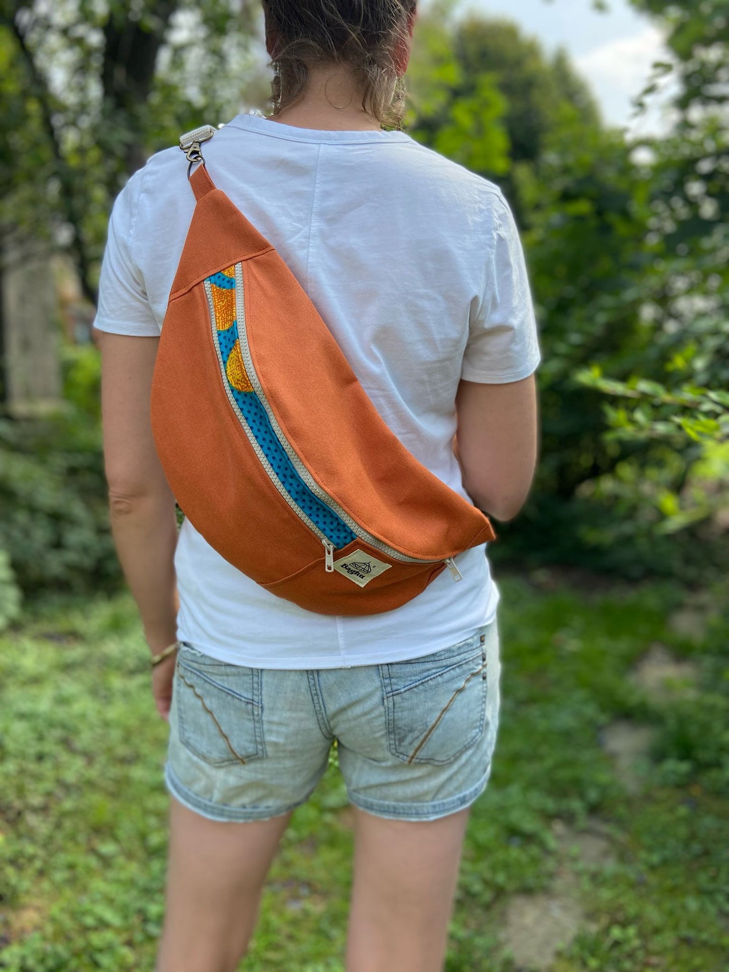 NOMADE - le sac banane XXL - Baghu - Sac artisanal belge Ethnique