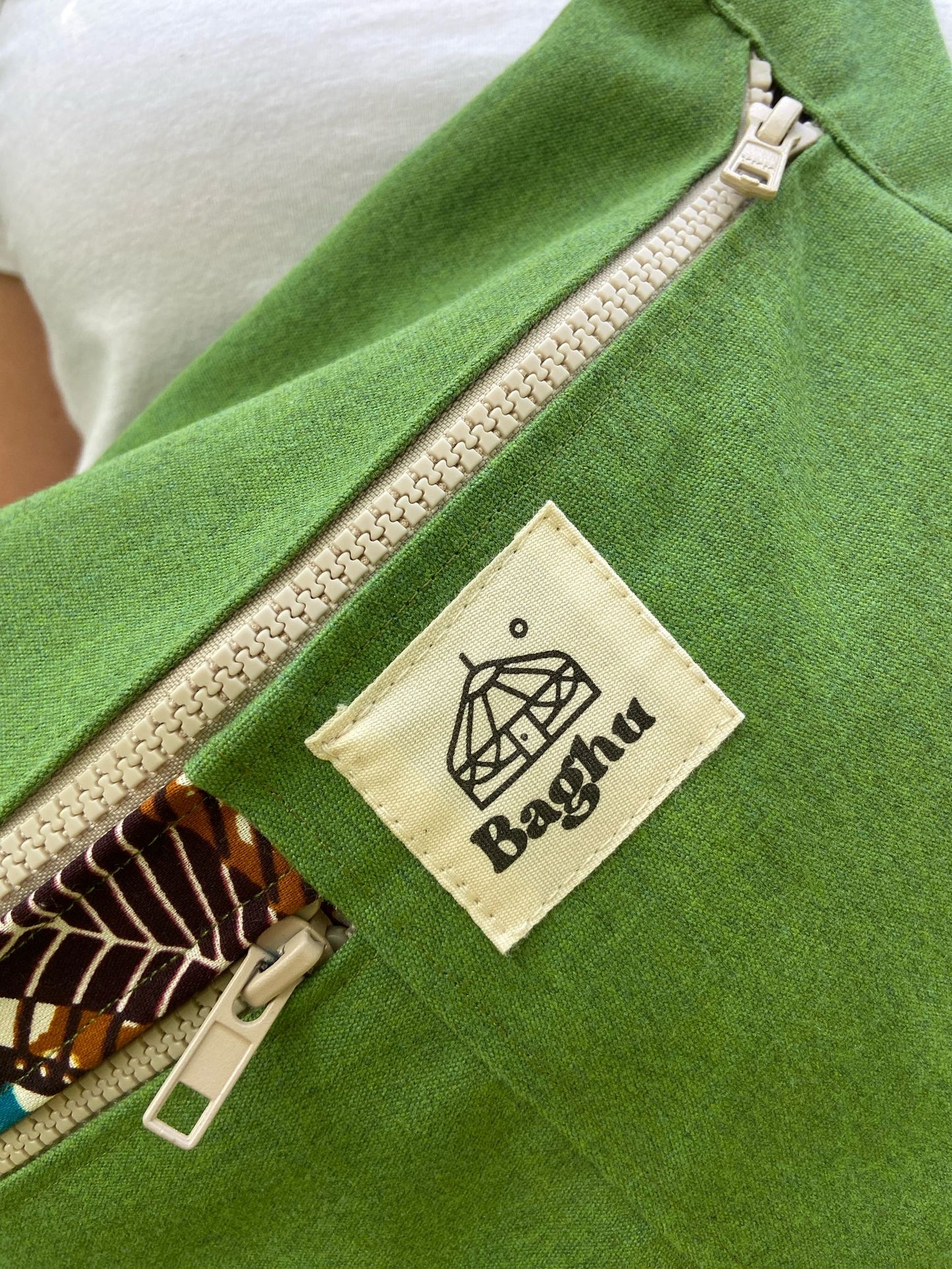 NOMADE - le sac banane XXL - Baghu - Sac artisanal belge Ethnique