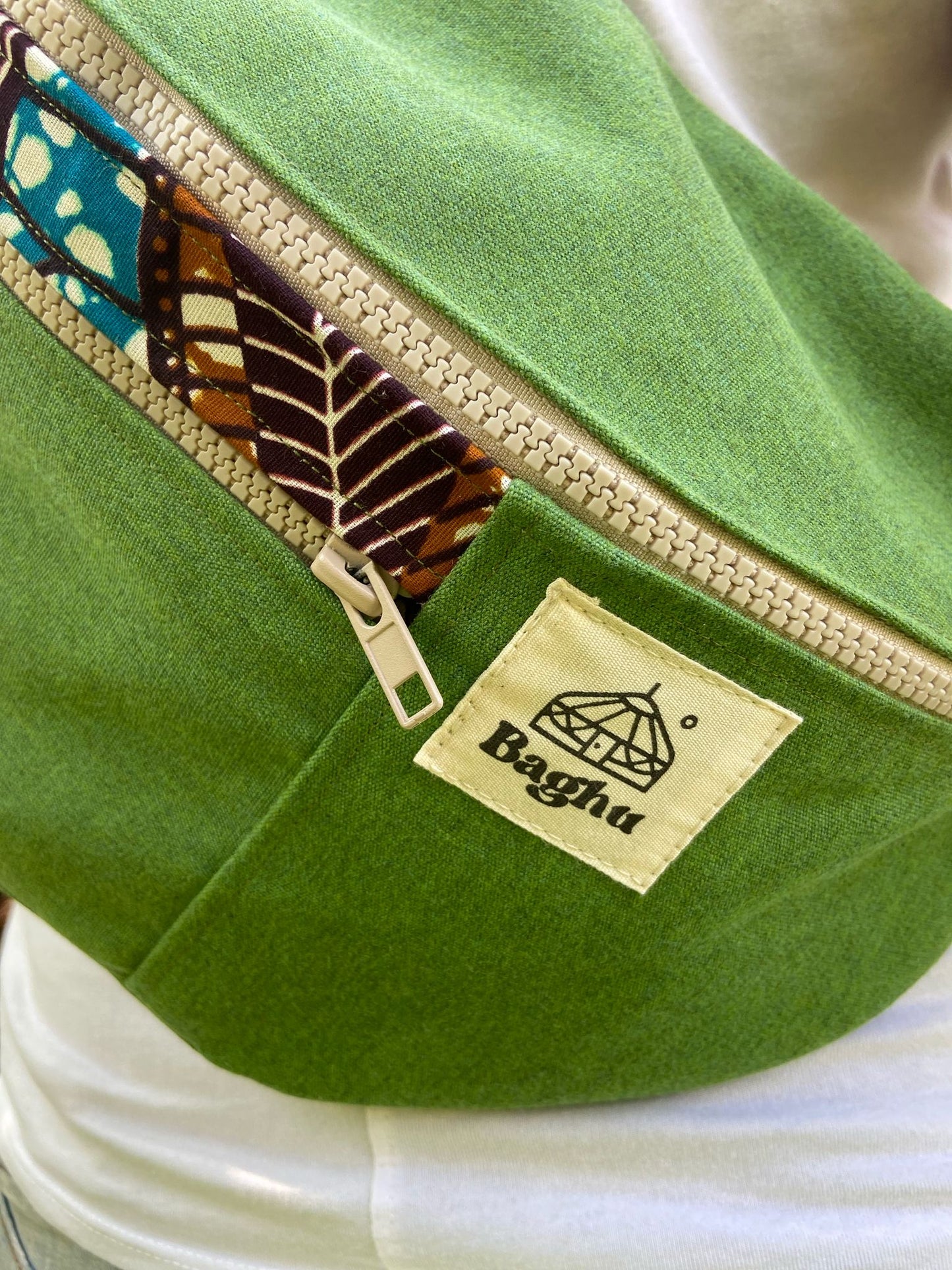 NOMADE - le sac banane XXL - Baghu - Sac artisanal belge Ethnique