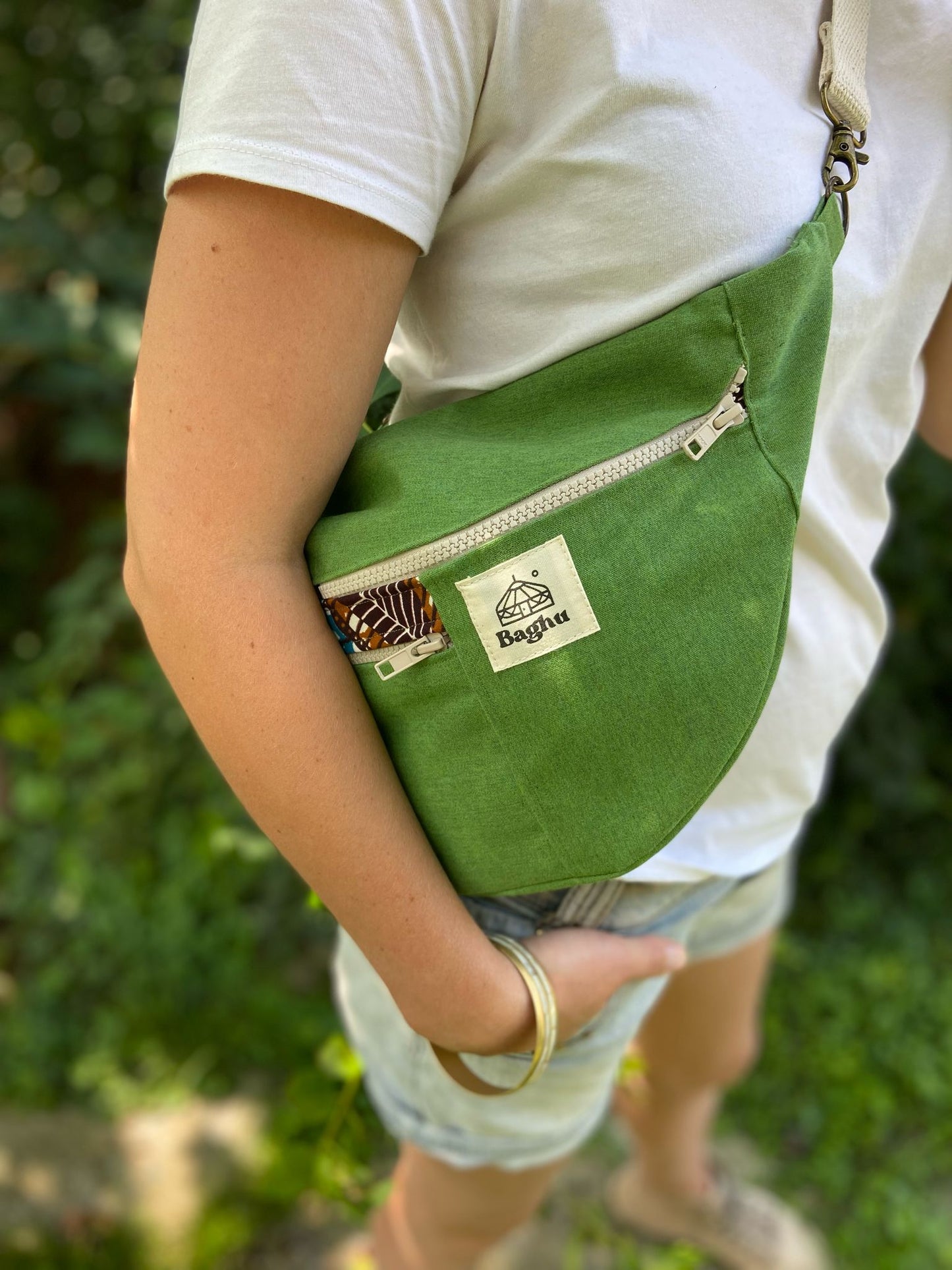 NOMADE - le sac banane XXL - Baghu - Sac artisanal belge Ethnique