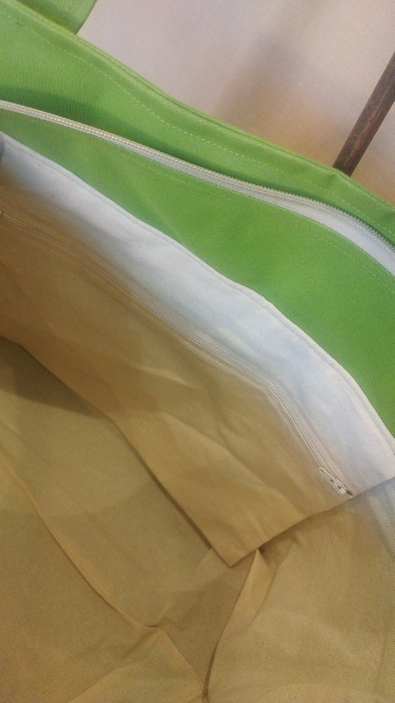 L'ECHAPEE - Sac cabas - Baghu - Sac artisanal belge - ethnique - recyclé - avec tirette principale