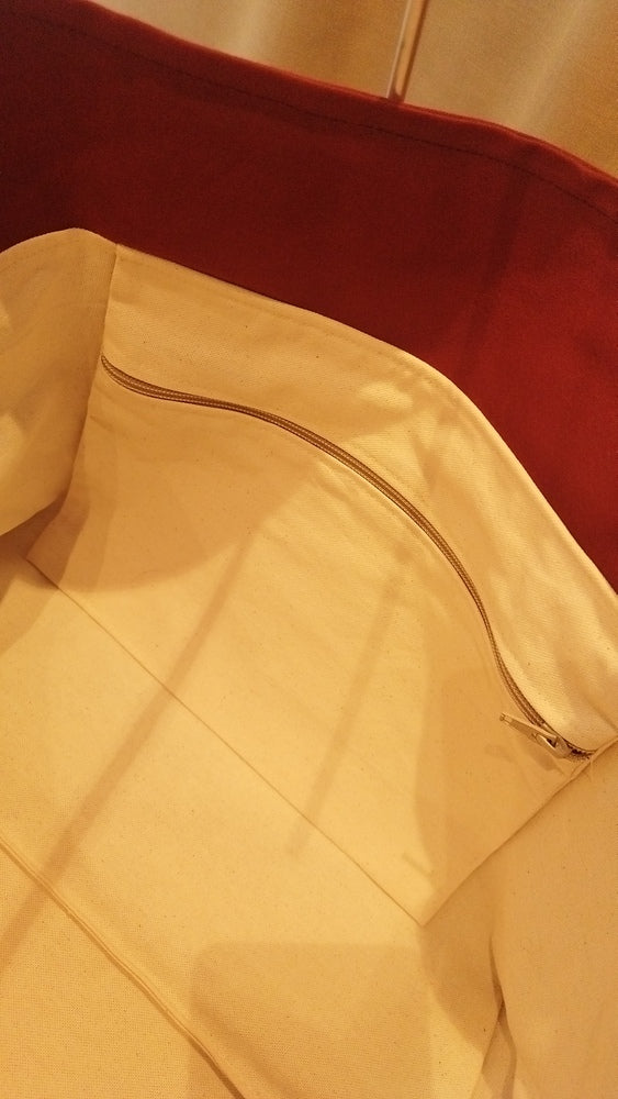 L'ECHAPEE - Sac cabas - Baghu - Sac artisanal belge -  ethnique - recyclé - upcyclé - sans tirette