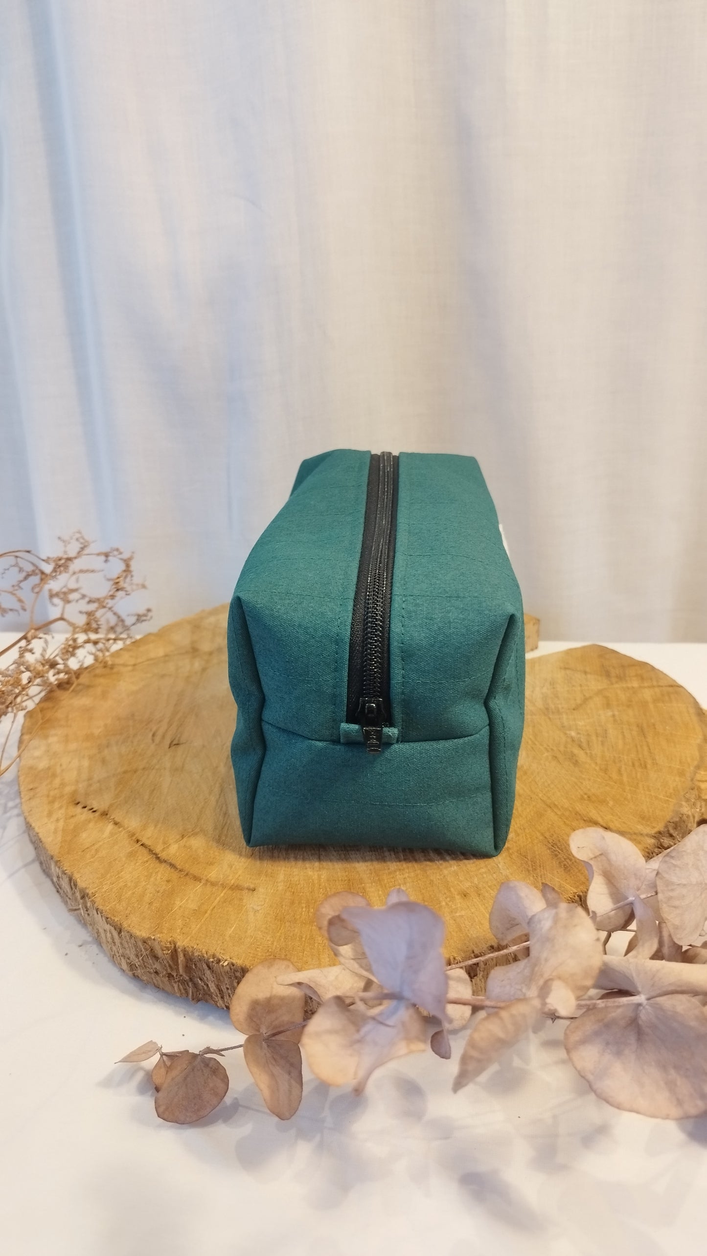 RITUEL - trousse de toilette - Taille S - upcyclé - toile de yourte - fait en Belgique