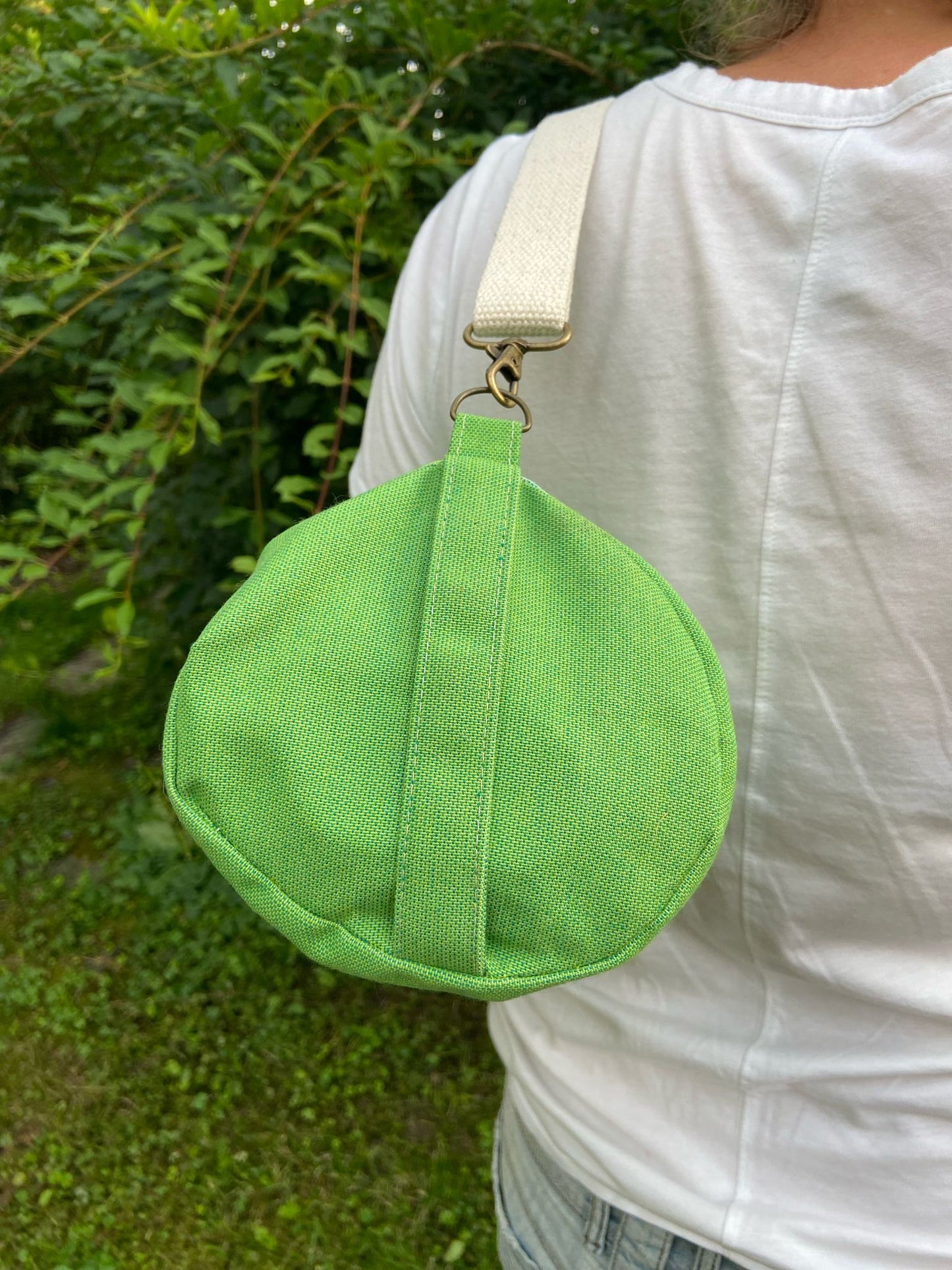 ASANA - sac pour matelas de yoga - Baghu - Sac artisanal belge  - recyclé - housse