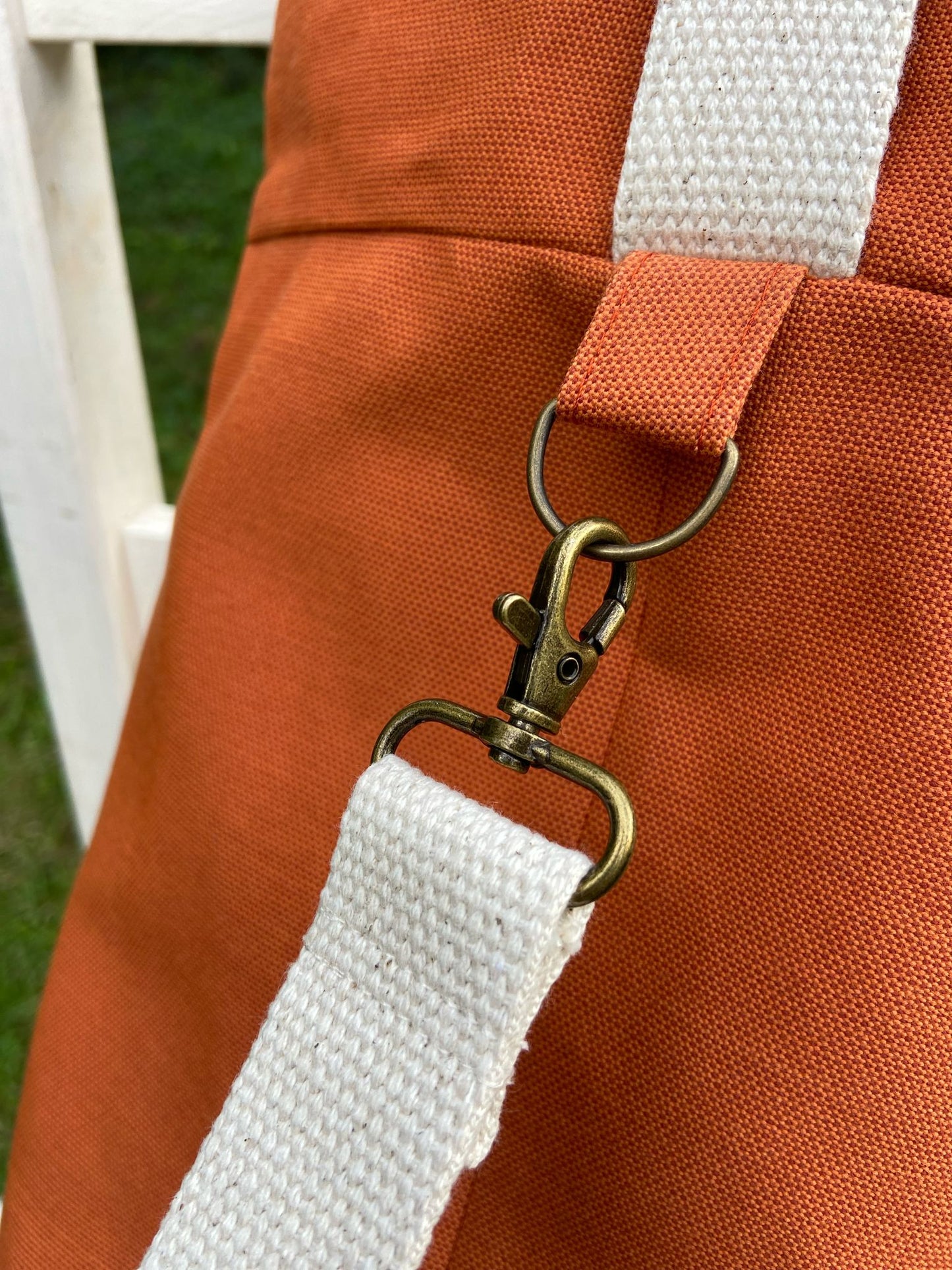 ASANA - sac pour matelas de yoga - Baghu - Sac artisanal belge  - recyclé - housse